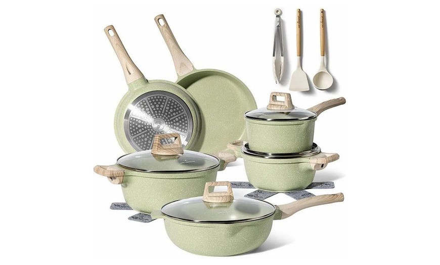 Image 2: Batterie de cuisine avec 15 pièces antiadhésives