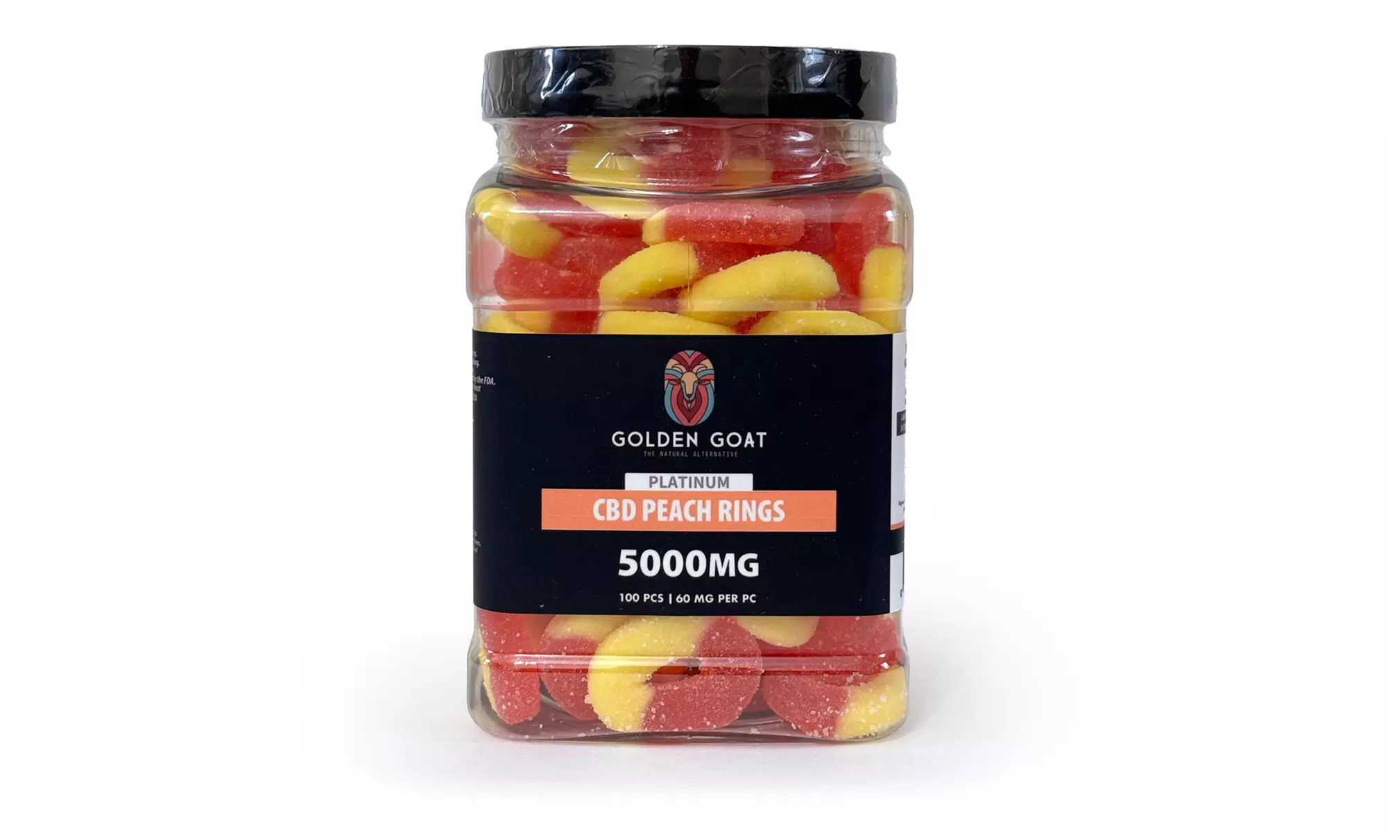 3000MG - 12,000MG Premium Grade CBD Infused Gummies by Golden Goat