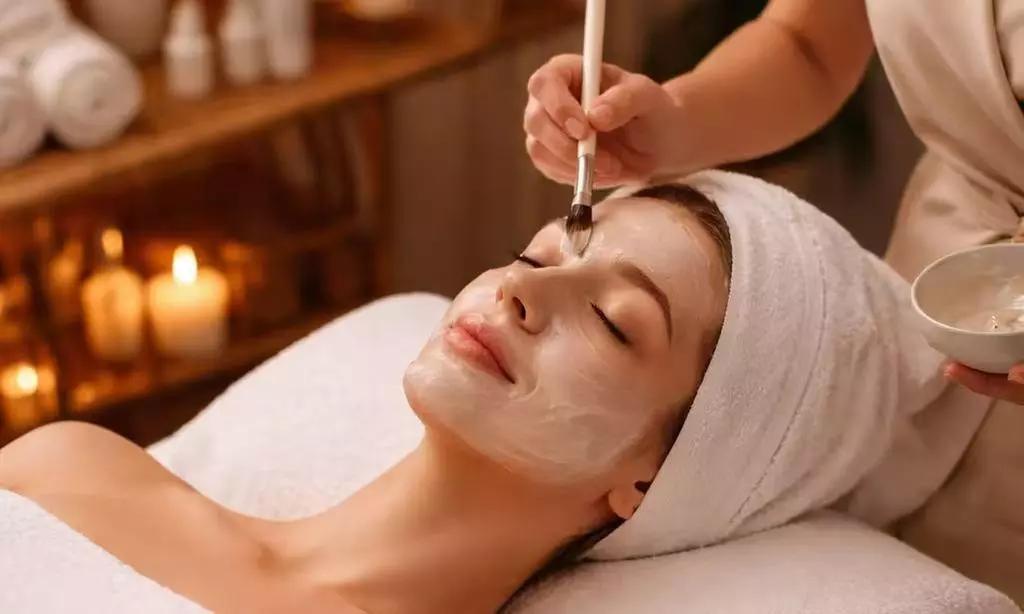 90-, or 120-Min Hotstone Massage, Foot Bath & Reflexology or Facials