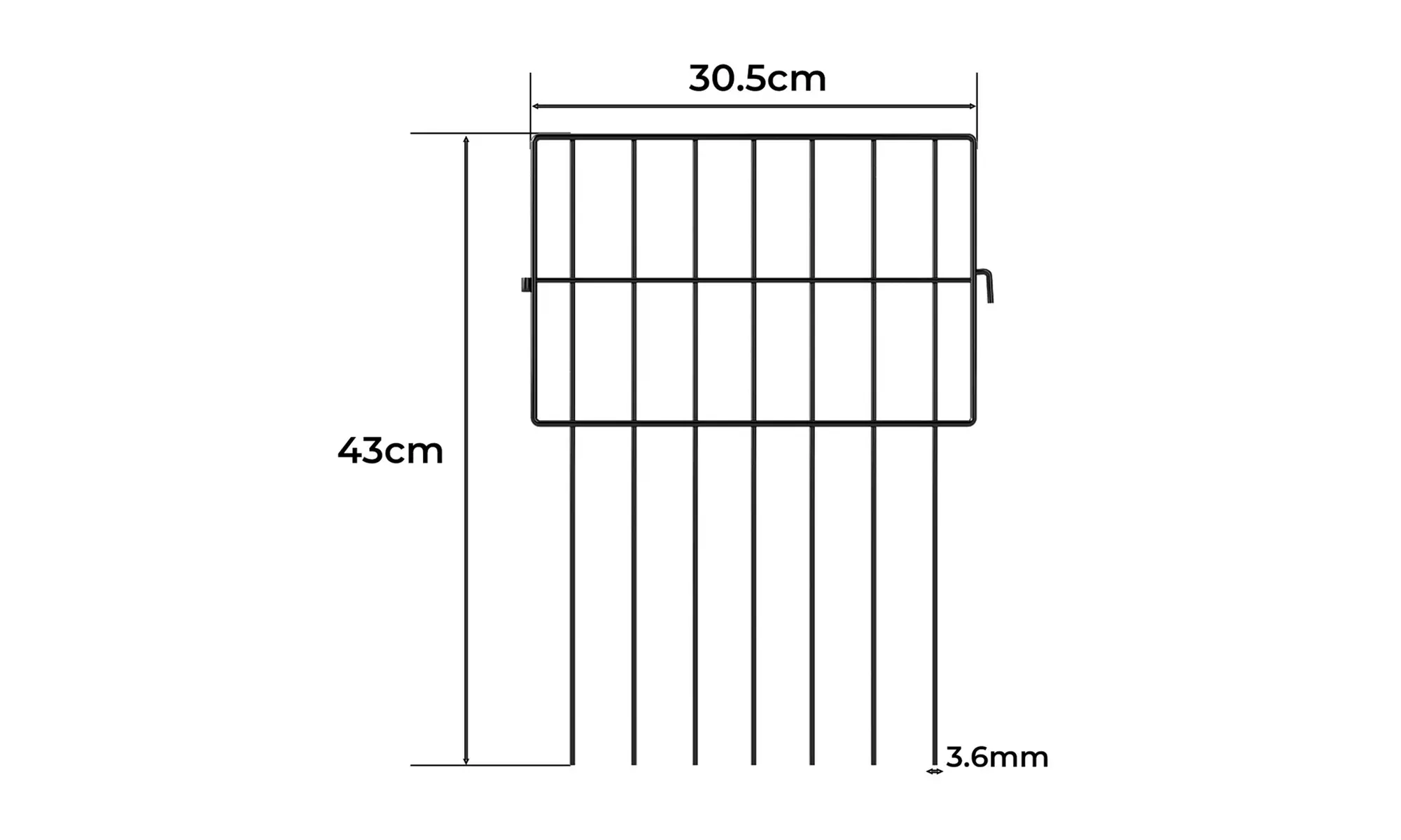 Levede No-Dig Animal Barrier Fence Collection