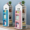 Image 1: 10-Tier Rotating Kids Bookshelf with Eco-Friendly Safe