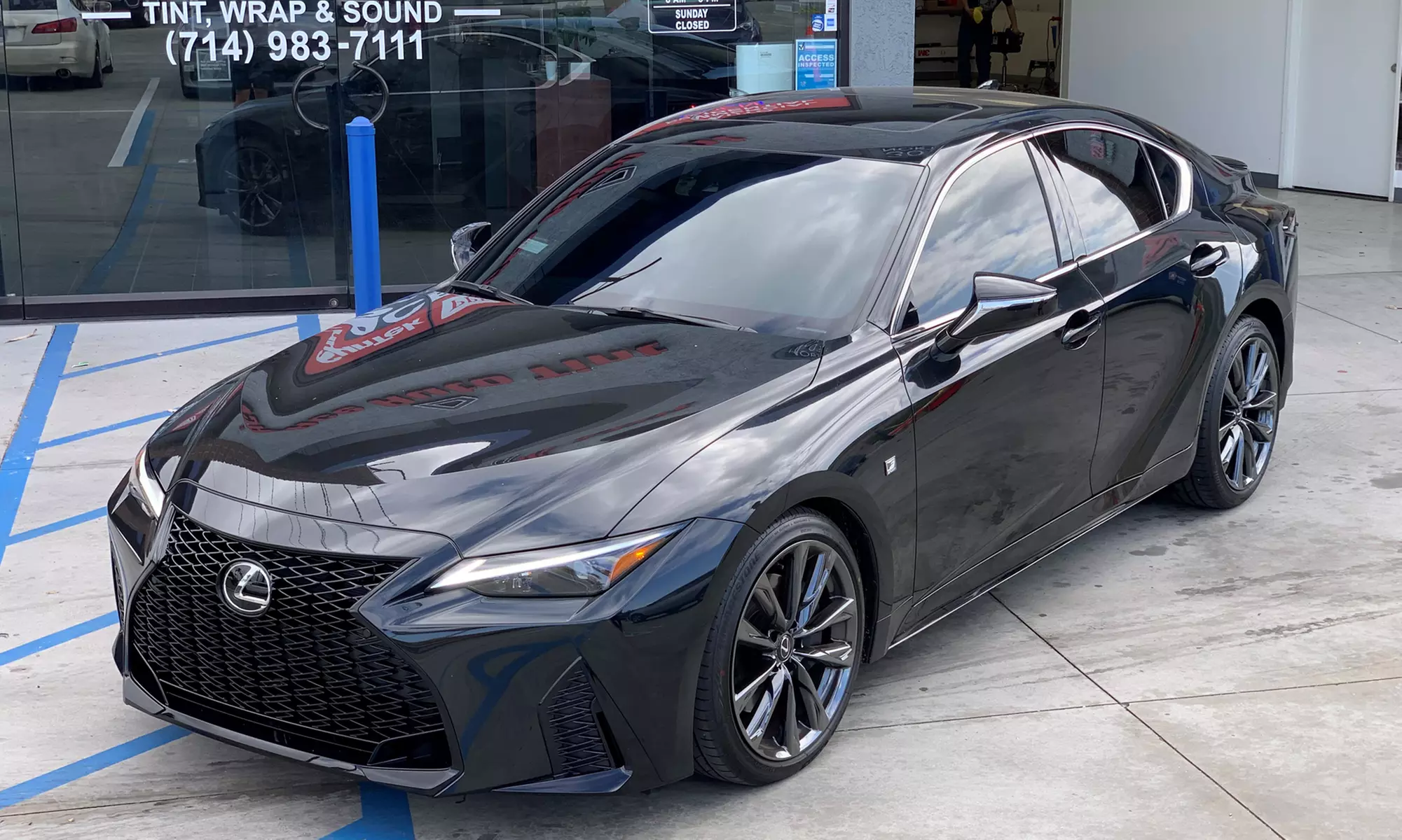 Two Front Window Tinting Or Full Legal Window Tinting