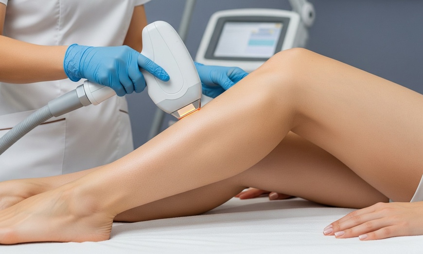 Image 1: 95% Off! 6 Sessions Laser Hair Removal - Small, Medium or Large Area