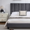 Image 3: Ottoman Storage Bed Frame with Tufted Headboard