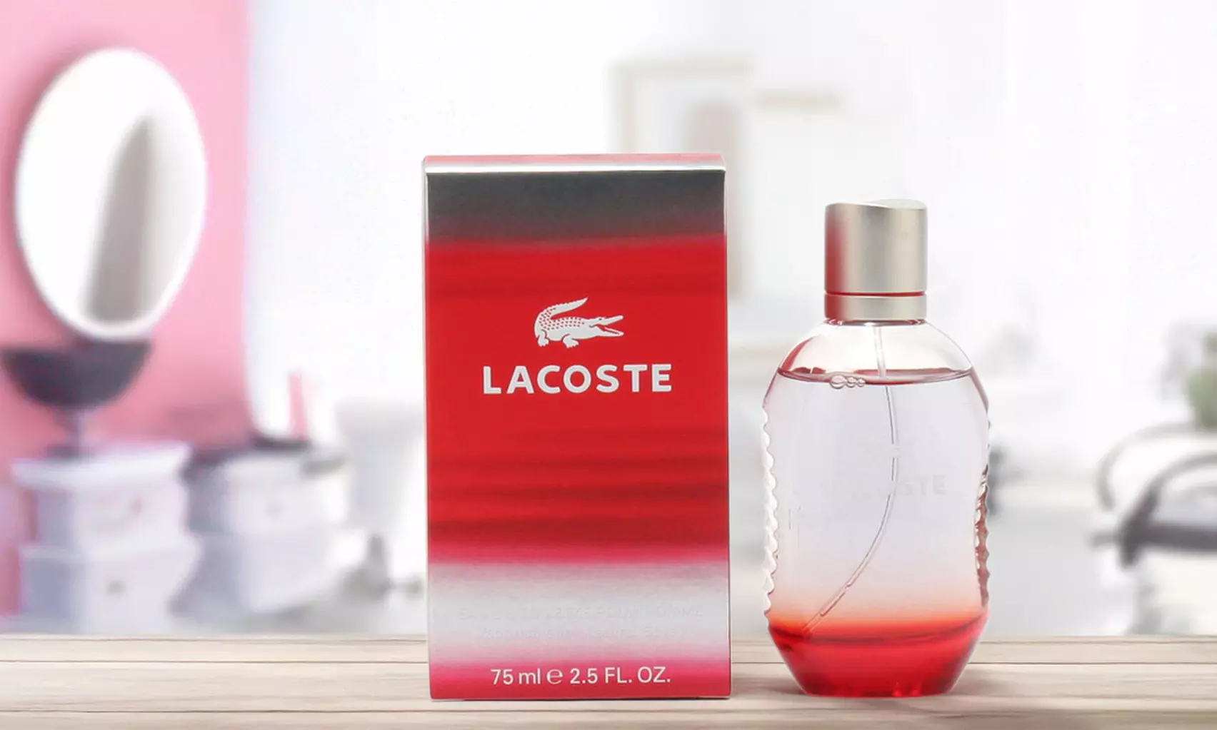 Lacoste Style In Play Men- EDT Spray (Red)