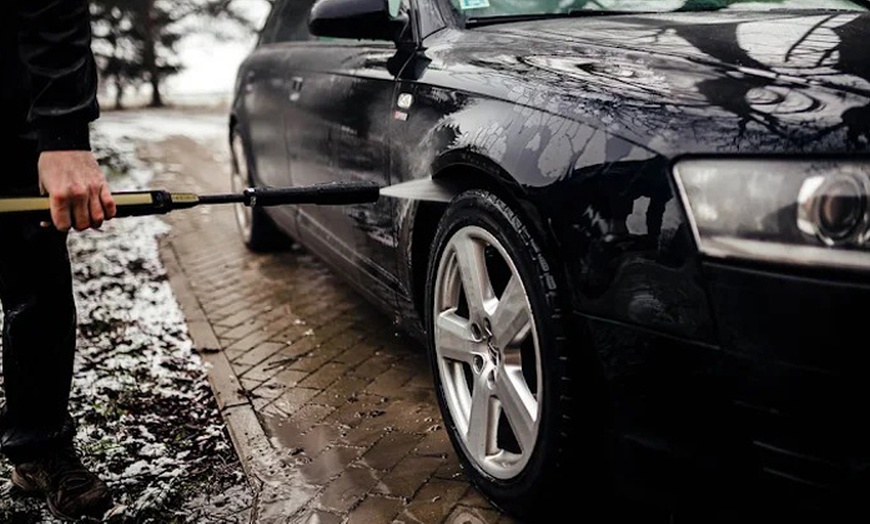 Image 7: Up to 40% Off on Exterior Wash & Wax (Exterior Detail) - Car at Baystar Express Hand Car Wash New