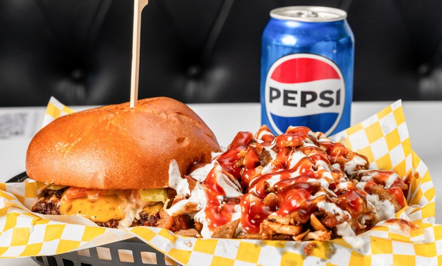 Image 2: Sizzling Kebabs, AB Packs & Burgers, & More Combos for 1 or 2 People