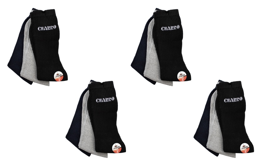 Image 4: Pack de 6, 12 o 24 pares de calcetines de caña media de El Charro