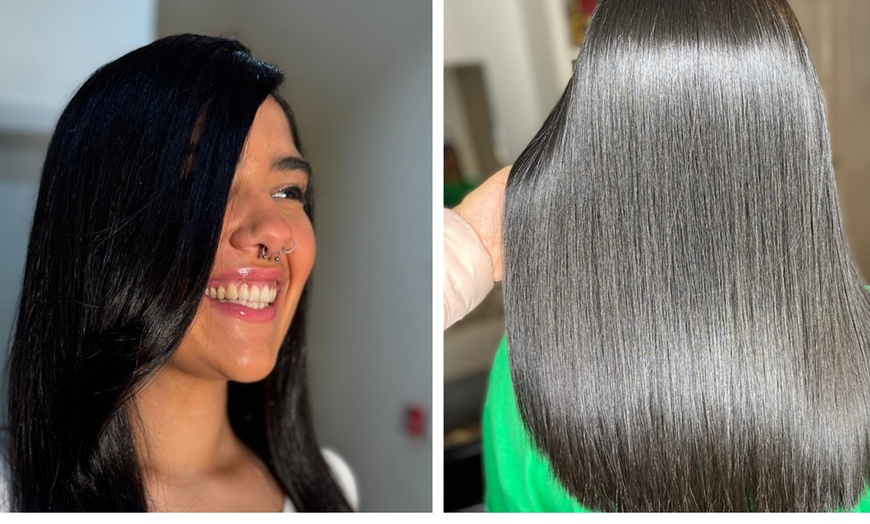 Image 3: Wash, Cut & Blowdry Package, Hair Repair or Brazilian Keratin