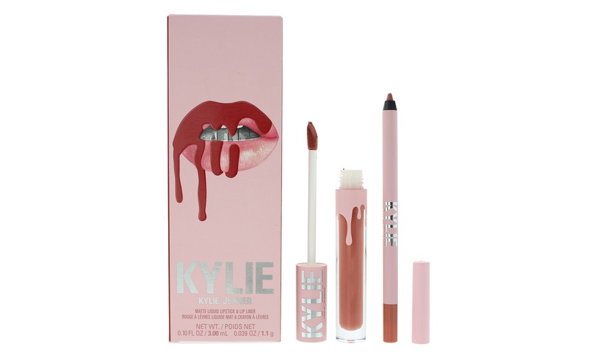 Image 3: Kylie By Kylie Jenner Matte Lip Kit 2-Piece Gift Set Collection