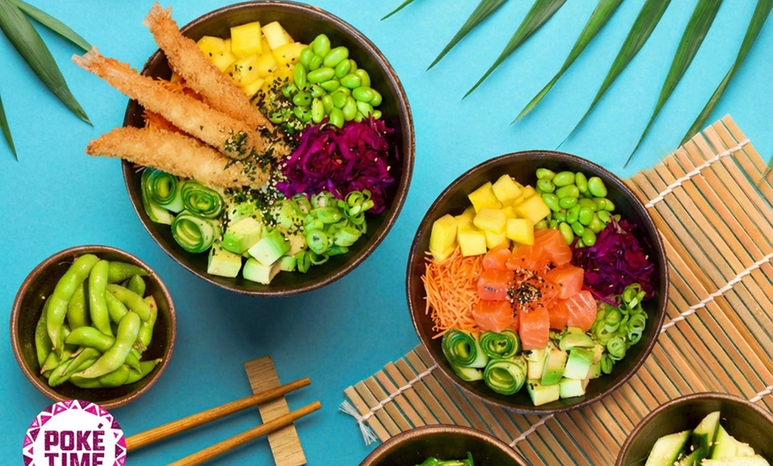 Image 2: Happiness that sticks: sushibox of poke bowl met snack afhalen