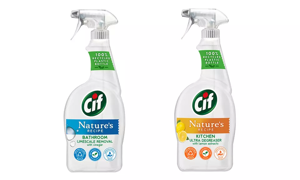 Two or Four CIF Nature's Recipe Bathroom and Kitchen Sprays - Primary Image