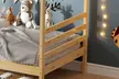 Lit cabane Bambino en bois, sommier inclus, avec 2 tiroirs de rangement, matelas en option, livraison offerte - Second Medium