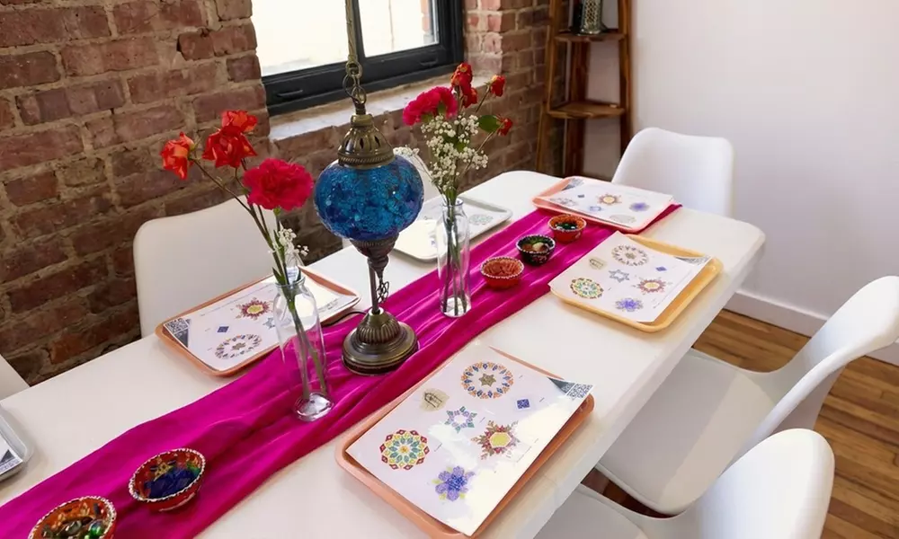 Create and Take Home Your Own Turkish Mosaic Lamp for One, Two or Four