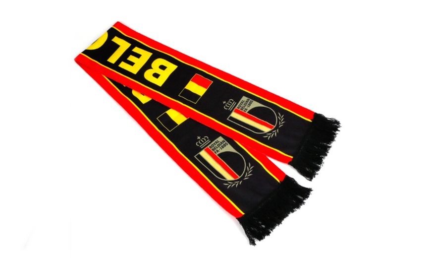 Image 3: 2022 World Cup Soccer Football Fans Scarf