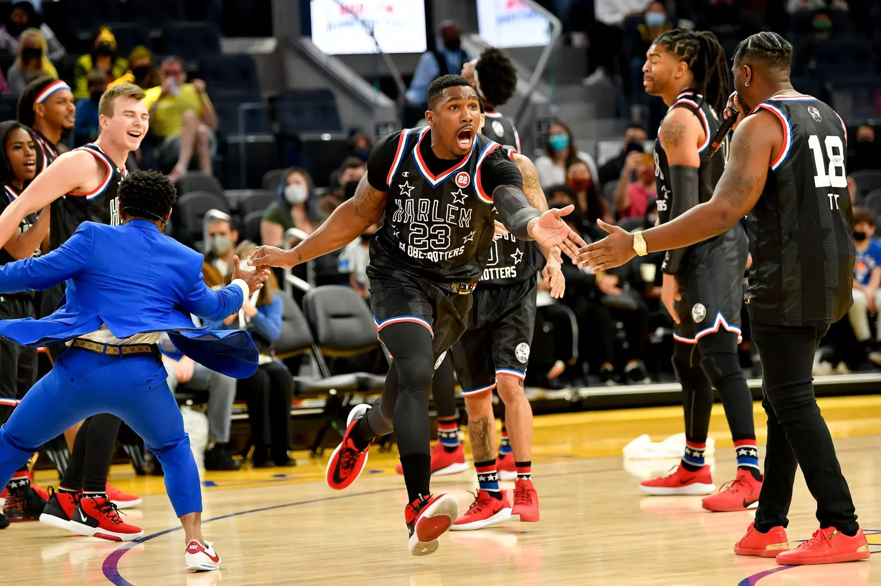 Bestplatzticket für die Harlem Globetrotters in Frankfurt oder Neu-Ulm