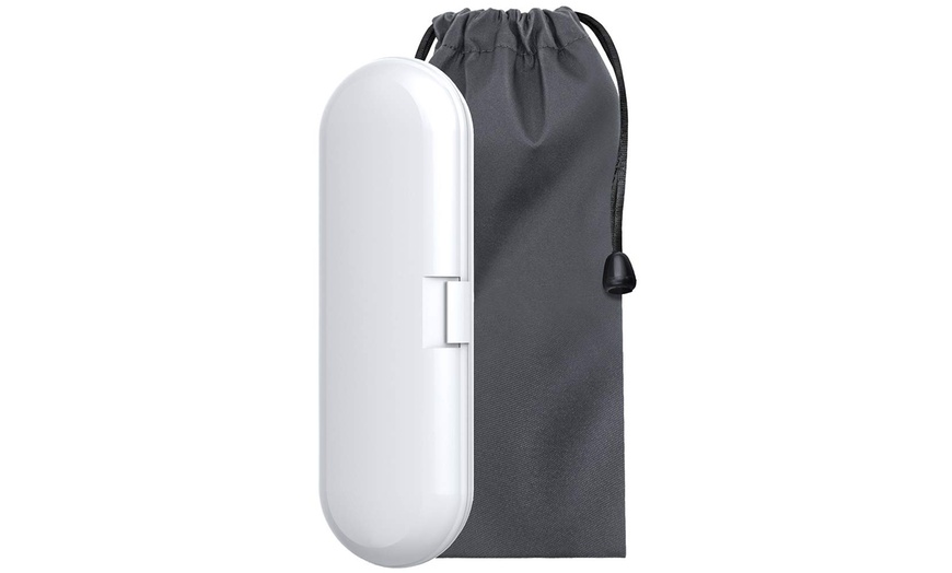 Image 3: Electric Toothbrush Case with Bag Compatible with Oral-B