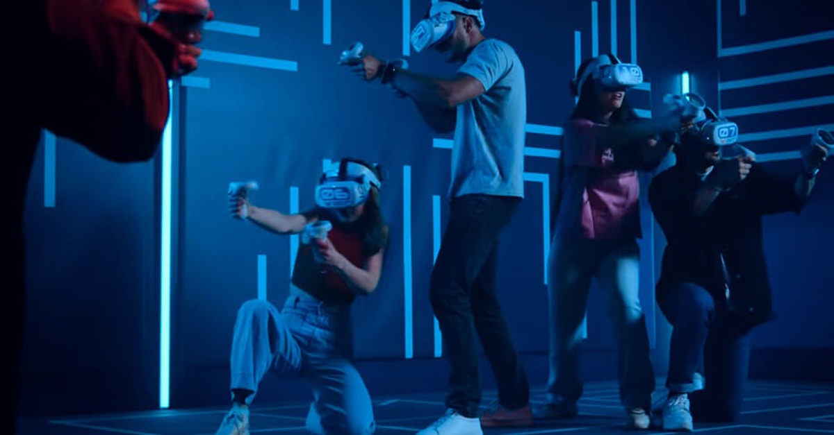 Experiencia de juegos de realidad virtual en Barcelona