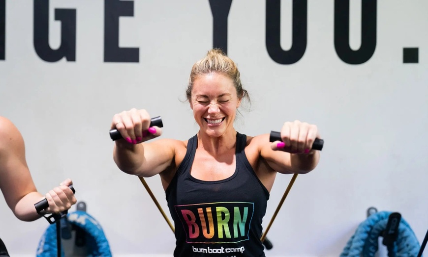 Image 3: 2 Weeks Burn Boot Camp with Unlimited Classes and Nutrition Plan!