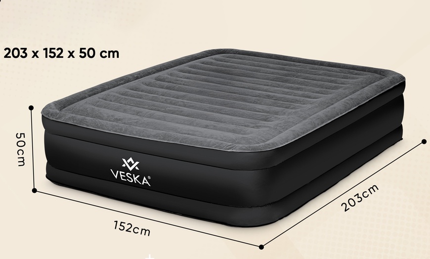 Image 6: VESKA Selbstaufblasende Luftmatratze 