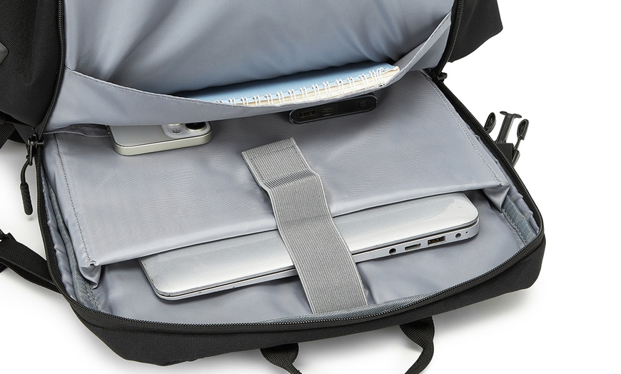 Image 12: Handbaggage rugzak met laptopvak