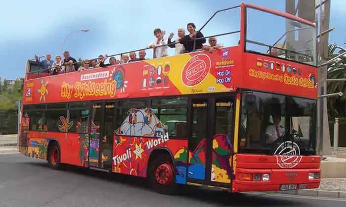 Ticket hop-on hop-off de 48 horas para bus turístico en Benalmádena