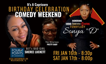 Two Tickets - General Admission on Jan 16 at 8:30 PM - 4 Points by Sheraton, Westchester