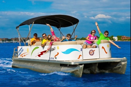 Naples Extreme Family Fun Spot - Full Day Smaller Deck Boat Rental + Up to 6 People - Naples Extreme Family Fun Spot