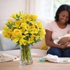 Image 1: Blooms Today Deal: Save Up to 26% Off Same-Day New Baby Bouquet Collection