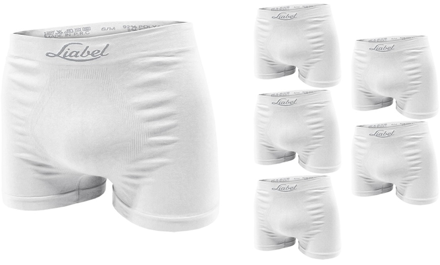 Image 3: Pack de 6 calzoncillos sin costuras de Liabel