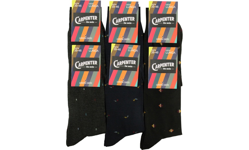 Image 45: Carpenter 6er- oder 12-Pack kurze oder lange Herren-Socken