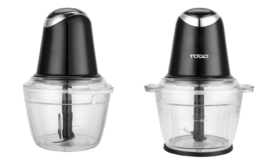 Image 9: TODO 1L Multi Chopper or Food Processor with Glass Bowl 
