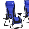 Image 7: Outsunny Zero Gravity Lounger Chairs (Set of 2)