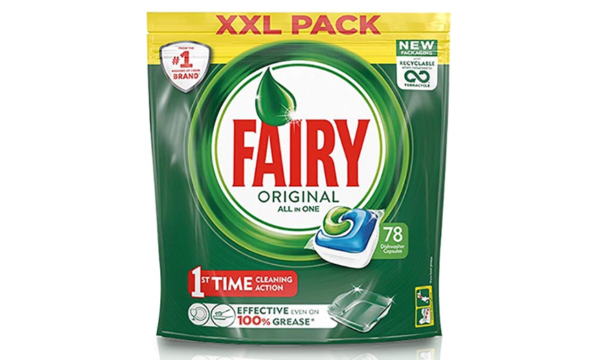 Image 2: 156 Fairy Dishwasher Capsules