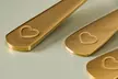 24-teiliges Besteckset aus Edelstahl in Silber und Gold - Second Medium