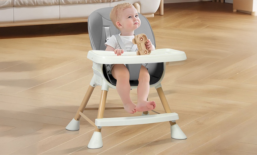 Image 11: Dekko Baby High Chair Adjustable Toddler Feeding Table 