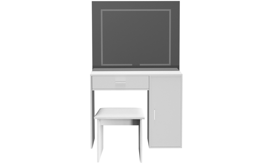 Image 5: Coiffeuse "Imani" avec miroir et éclairage LED Home Deluxe 