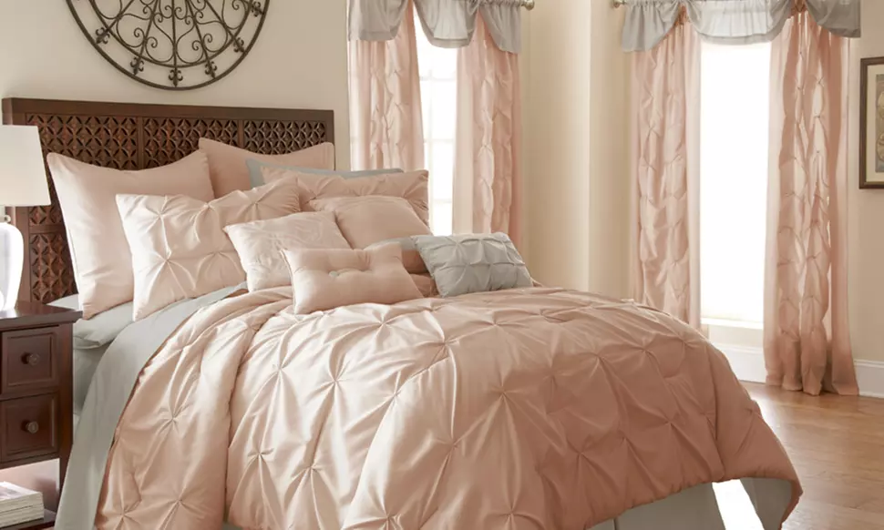 Closeout - Room-in-a-Bag Bedding and Curtains Set (24-Piece) - Primary Image