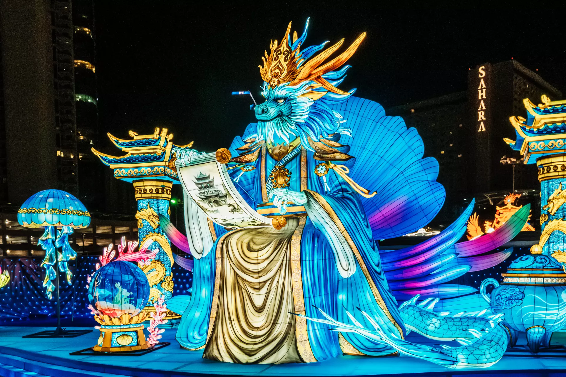 Explore GlowFest in Las Vegas w/ Unique Lights, Food Delights & Fun