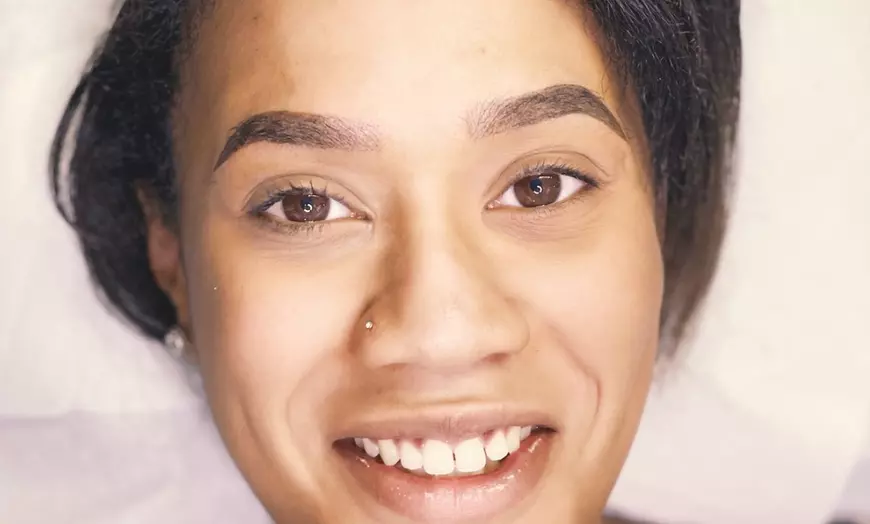 Image 1: Permanent Eyeliner or Ombré Eyebrow Micropigmentation