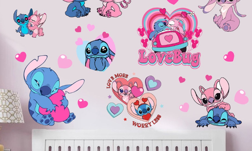 Image 4: Kinderzimmer-Wandaufkleber im Cartoon-Design
