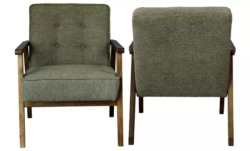 Image 27: Fauteuil "Doug" de Doosense, tissu et coloris au choix