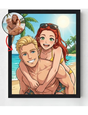 anime drawing portrait