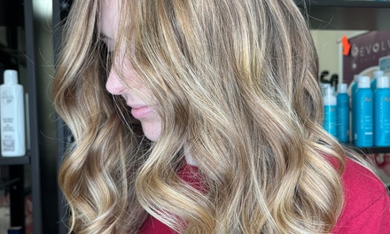 Haircut with Partial Balayage - Hair by Joey