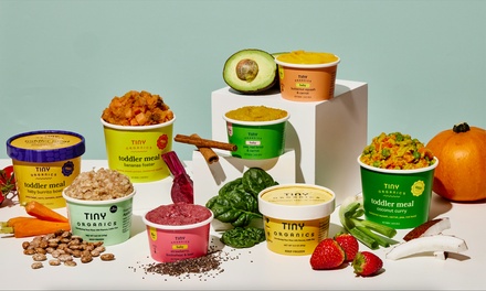 1 Week of Meals for Baby or Toddler (12-Pack of Meals) [Shipping Not Included] - Tiny Organics Inc