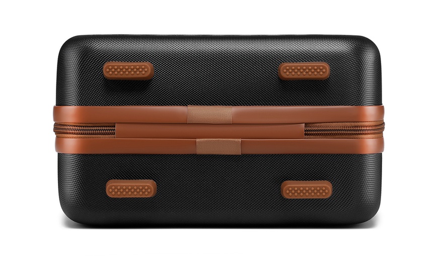 Image 11: Valise ABS avec design circulaire