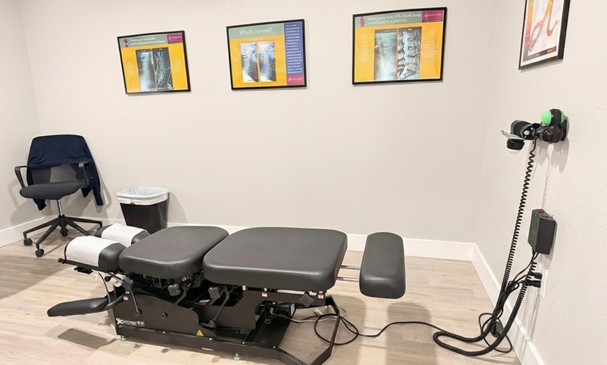 Image 7: Chiropractic Exam, Adjustment, and Therapy Sessions