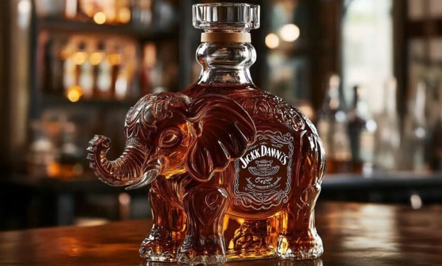 Image 3: Animal-Shaped Borosilicate Glass Bottle