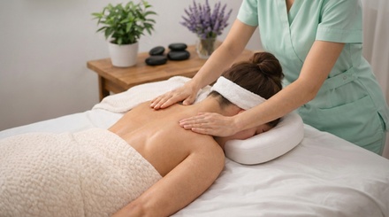 Stress Reset - 60 minutes massage- hot stones and hot towels - Pacific life massage