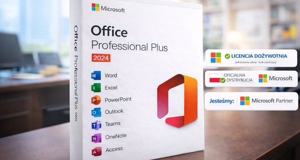 Microsoft Office 2024 Professional Plus – Dożywotni Klucz Licencyjny dla Windows 10/11
